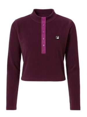 Crop Top Fila Con Botones